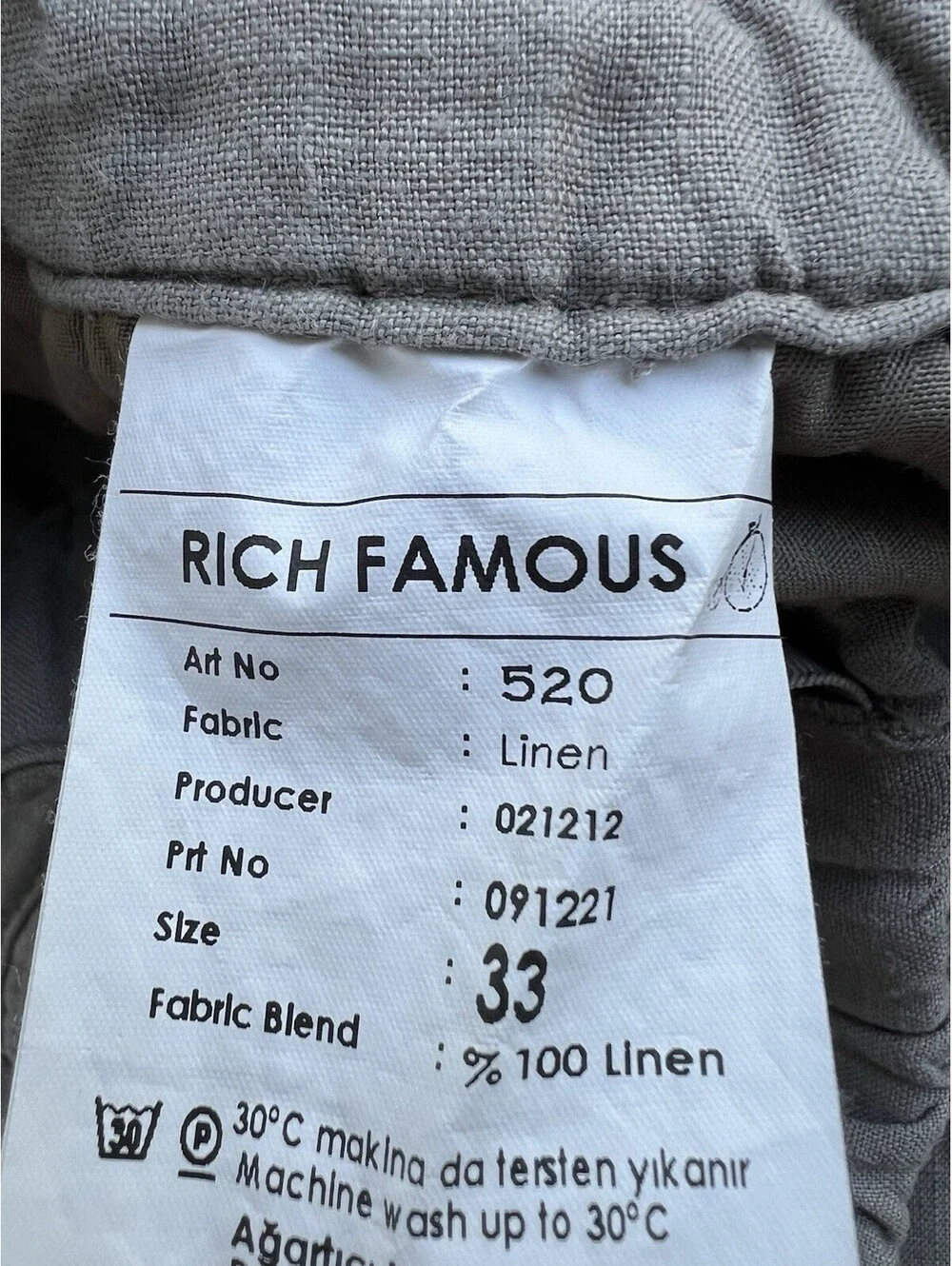 N/A tears or noted